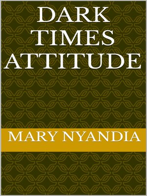 cover image of DARK TIMES ATTITUDE